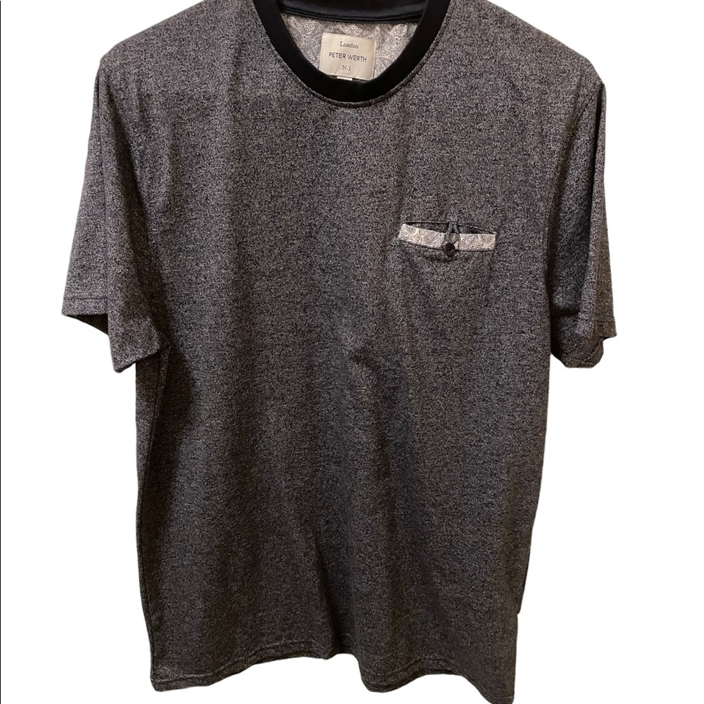 Peter Werth Tee shirt. Says size Large but fits like a Medium mens.